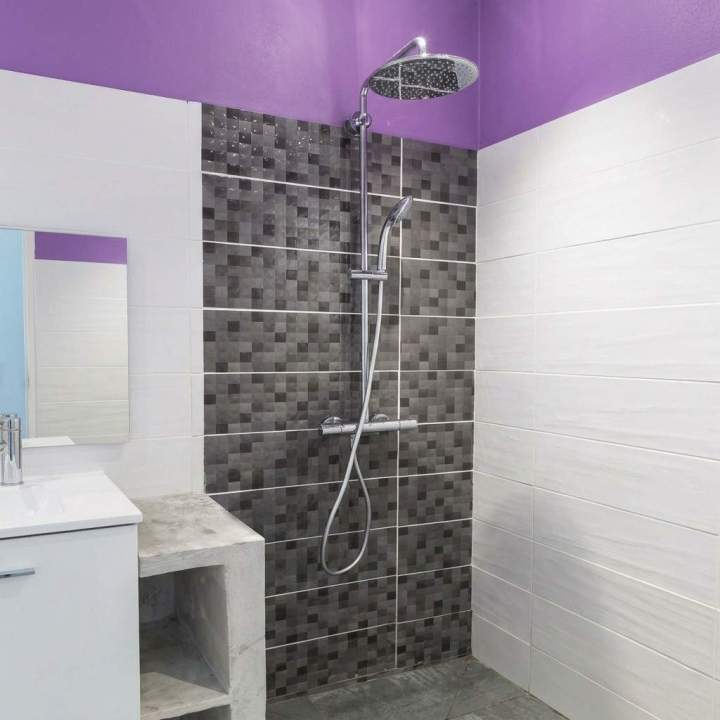 Salle de bains rénovée Cayenne